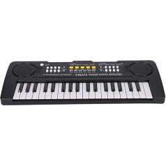 Elektroninė klaviatūra 37 klavišų daugiafunkcinis imitacinis elektrinis edukacinis pianinas pradedantiesiems vaikams (BF-420)