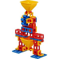 Plastikinė medžiaga Mobilo 262 Tier 262-Flow Advanced Set, raudona, geltona, mėlyna