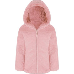 Vaikų žiemos Teddy striukė mergaičių šiltas vilnonis švarkas su gobtuvu Cartoon meškiukas triušis Hoodie žiemos paltas Snowsuits Outwear