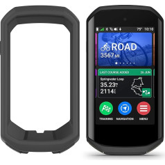Blueshaweu Silikoninė apsauginė rankena, suderinama su Garmin-Edge-1050, Grau