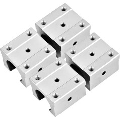 4 Stück SBR16UU Öffnen Linijinis maršrutizatorius Linearlager Stehlager Aliuminio linijinis Kugellager Slide Block CNC maršrutizatorius Teile