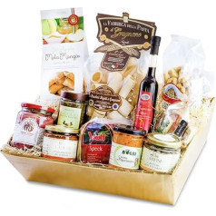 Delikatesai Italijos delikatesai Gourmet dovanų rinkinys Dovanų krepšelis Buongustaio Be alkoholio - Bella Italia Italija
