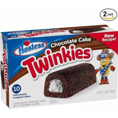 Hostess Twinkies Chocolate Lovers, 2 x 10 vnt., 385 g