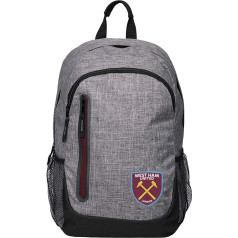 FOCO Oficiali licencijuota West Ham United FC Heather Grey nešiojamojo kompiuterio kuprinė, West Ham United Fc