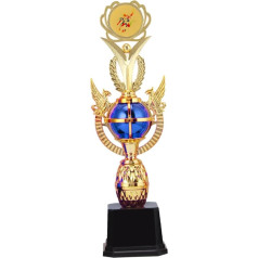 SWAYVES apdovanojimo trofėjus, taurė, trofėjai, prizo laimėtojas, apdovanojimo ceremonija, vakarėlis, klasė, apdovanojimo ceremonija/mėlyna 38,5 cm