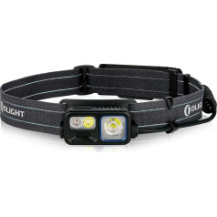 OLIGHT Array 2S LED priekinis žibintas su gestų jutikliu 1000 liumenų 140 m su baterija USB įkraunamas priekinis žibintuvėlis 30 valandų veikimo laikas Raudona šviesa ir SOS režimas 60° reguliuojamas spindulio kampas IPX4, skirtas bėgiojimui, 