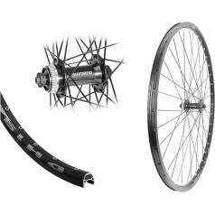Bärwinkels 28 colių priekinis ratas Shimano Disc Centerlock Industrial Bearing MTB 19-622 Hollow Chamber Rim