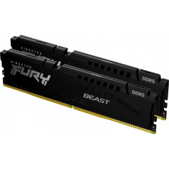 Atmintis ddr5 fury beast 64gb(2*32gb)/5200 cl40 black