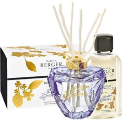Maison Berger - Lolita Lempicka Lilac Fragrance Bouquet - Kambario kvapų difuzorius + 6 lazdelės + 1 papildymas 200 ml - ilgai išliekantis, švelnus ir nepertraukiamai sklindantis aromatas