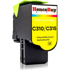 HenceBuy C310 C315 Geltonas toneris Suderinamas su Xerox C310 C315 Xerox 006R04359 Xerox C315 C315DNI C310 C310DNI I C3100 DNIM Lazerinis spausdintuvas 2000 Puslapių (Geltonas)