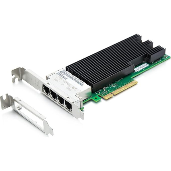 10Gtek XL710-T4 CNA, 4 prievadai 10GBase-T NIC, surinkimas pagal 