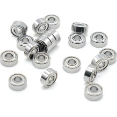 MR104ZZ Lager ABEC-9 (10 vnt.) 4 * 10 * 4 mm Miniatiūrinis MR104Z Kugellager MR104 ZZ WML4010ZZ L-1040X2ZZ