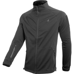 ACE Schakal Softshell striukė Slim Fit taktinė striukė, skirta Airsoft, Paintball, šaudymui ir šaudymui lauke - juoda