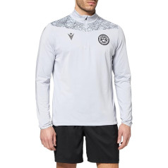 Macron Unisex Merchandising Ufficiale Training Top with Udine Zip Futbolo 2021/22