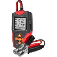 Skaitmeninis akumuliatorių testeris su lcd ekranu | 12v | 24v | 3ah-200ah