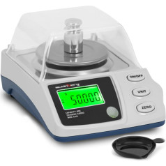 Precizinės laboratorinės svarstyklės su dangteliu 0,1-60 g / 0,005 g