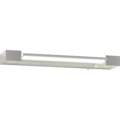 Taptoron LED veidrodžio šviesa Vonios 42 cm veidrodžio lempa su jungikliu 18 W 5000 K neutralios baltos spalvos vonios kambario lempa IP44 vandeniui atspari makiažo šviesa Besisukanti veidrodžio lempa