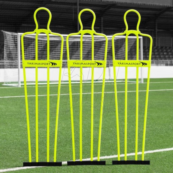 Yakima AriFlow 160cm Jr futbolo sienelė 100782 geltona / N/A