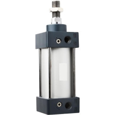 Pneumatik-Luftzylinder, Standard-Pneumatikzylinder SC32 / 40/50 / 63mm Hub 25/50/75/100/5/5/50/50/50mm Luftzylinder doppelt wirkende Pneumatikkolben für automatische Ausrüstung (Spalva : Stroke 350mm, S