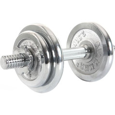 Hammer Sport AG 10 kg chromo KH rinkinys, KH strypas + 2x1,25 kg + 2x2,5 kg