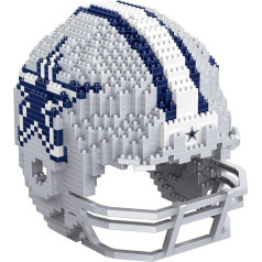FOCO Dallas Cowboys NFL 3D BRXLZ dėlionės replikų šalmų rinkinys 1Z