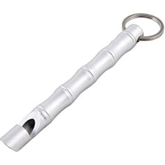 Avarinis švilpukas, avarinis švilpukas, oranžinis metalinis švilpukas, avarinis švilpukas su dirželiu, itin garsus 120 dB avarinis švilpukas, avarinis švilpukas, avarinis švilpukas (sidabrinė spalva)