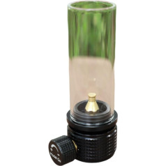 ZYNCUE Lauko kempingo dujinis žibintas Ilgas degimo laikas Atmosferos dujinė lempa Palapinės lempa Varinis vožtuvas Stabilus liepsnos įrodymas Apšviesta atmosfera Palapinės lempa žygiams (Dujinė lempa,