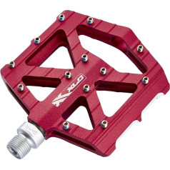 XLC pedalai MTB Treking, tamsiai raudoni, 20x10x4cm