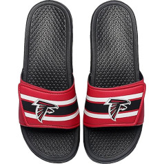 NFL vyriški sportiniai šliaužtinukai Legacy Sport Slide, juodi legacy stripe