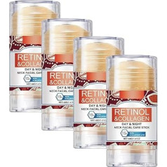Gesichtspflege Stift für den Hals mit Retinol und Kollagen, straffende Anti-Aging-Creme für Hals und Dekolleté, feuchtigkeitsspendende Tages- und Nachtcreme für den Hals (4)