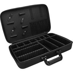 Colcolo Friseur-Organizer-Tasche, Friseur-Werkzeugtasche, Friseurbedarf-Organizer für Friseurbedarf, Haarschnitt-Sets, Kämme, Barbershop