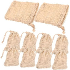 MAGICLULU 20 Stk Blasennetz Afrikanischer Netzschwamm Badetuch Weben Tasche Scheuernetze Bunte Seifensäckchen Duschbad-tools Sisal Luffa-seife Ramie Kordelzug Peeling-seife