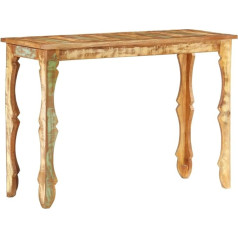 Camerina Konsolinis staliukas 110×40×76 cm Konsoliniai staliukai svetainei Konsolinė spintelė Prieškambario spintelė Šoninis staliukas Perdirbtas medžio masyvas