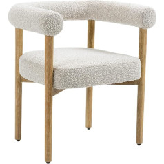 Meridian Furniture Vidurio amžiaus moderni valgomojo kėdė Medžio masyvo apdaila Turtingas 