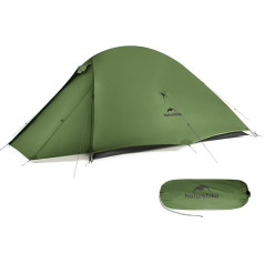 Naturehike Cloud Up Pro palapinė 2 asmenims, lengva, lengvai surenkama, atspari vėjui ir vandeniui kupolinė palapinė, skirta lauko kelionėms ir žygiams