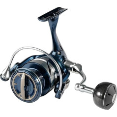 Žvejybos ritės Spiningo žvejybos ritė Maksimali tempimo jėga 25 kg aliuminio druskingas gėlavandenis gėlavandenis Spiningo žvejybos ritės karpių ritė (spalva: 8000)