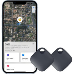Key Finder 2 Pieces, Smart iOS Tag for App Where is? 