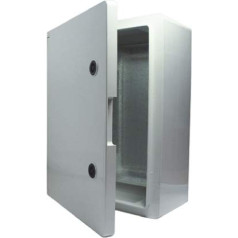 RS PRO ABS sieninis korpusas pilkos spalvos, IP65, V x Š x G 600 mm x 500 mm x 220 mm