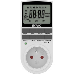 Laikmatis su LCD ekranu, 16a, 3680w, ae-03