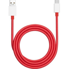 Kabelio usb c tipo į usb a tipo (10a) 1,5 m raudonas