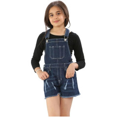 RAIS Mergaičių vasaros džinsiniai šortai Jumpsuit Amžius 8-14/134-164cm Medvilnė
