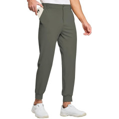 WILLIT Vyriškos golfo kelnės Jogger kelnės Stretch Slim Fit Jogging Bottoms Suit kelnės Greitai džiūstančios ilgos golfo kelnės su kišenėmis