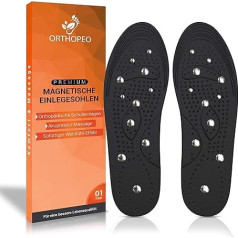 Orthopeo© Magnetiniai vidpadžiai - universalūs masažiniai akupresūriniai vidpadžiai vyrams ir moterims - ortopediniai vidpadžiai nuo pėdų skausmo
