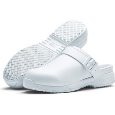 Shoes for Crews Triston CT White Clogs