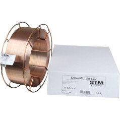 Apsauginė dujinė suvirinimo viela, plieninė viela, SG2 0,8 mm CO2 G3Si1 MIG/MAG 0,5-15 kg D100 D200 K300
