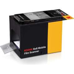 KODAK 6x6 mobilusis filmų skaitytuvas, konvertuokite ir išsaugokite 6x6 skaidres ir negatyvus [120 ir 220 juostų formatai] savo išmaniajame telefone