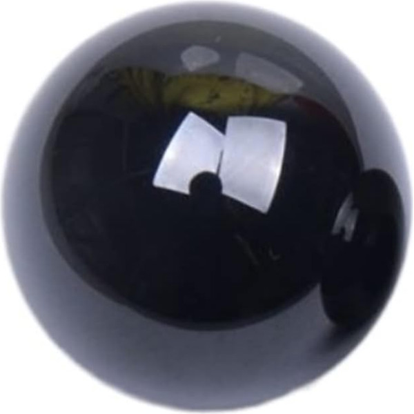 SUOFEILAIMU 1 PC Si3N4 laisvi keraminiai rutuliukai 13.494 14.288 15.081 15.875 16 16.669 17.463 18.26 mm Silikono nitrido tikslumo rutuliukas (dydis: 18.26 mm) )