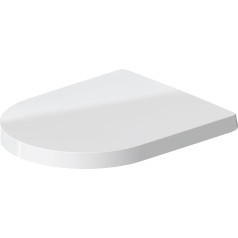 Duravit 0020010000 Tualeto sėdynė su ME by Starck Absenkautomat nerūdijančio plieno vyriais / balta