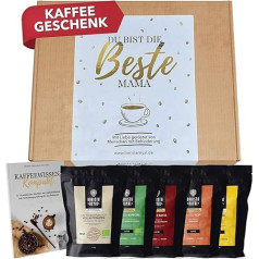 Kavos dovanų rinkinys (5 x 100 g) - Motinos dienos dovana / dovanų idėja Motinos dienos dovana - geriausia mama - malta