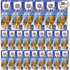 Bear Brand Kiddis Cocoa Milk Kakavos pieno gėrimas 200 ml x 24 skardinės su 